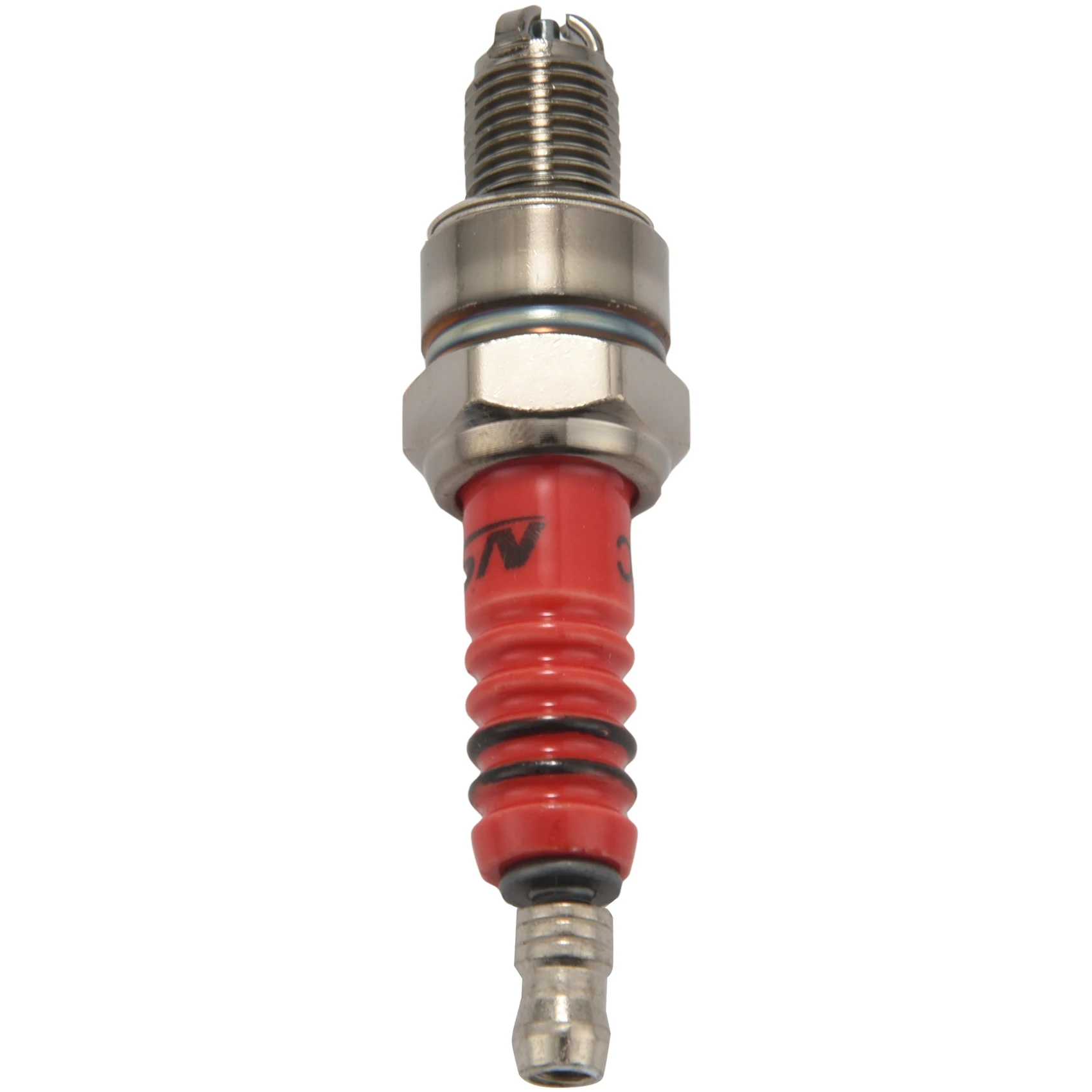 Juego de 3 Bujías A7TC de Triple Electrodo para GY6 50cc 70cc 90cc 110cc 125cc 150cc, para Motos ATV, Scooters y Kazuma Roketa Sunl Taotao