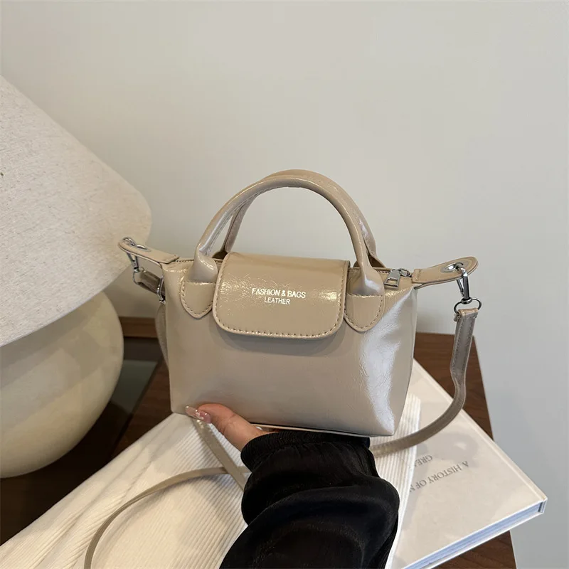 

Small Pu Leather Shoulder Crossbody Bags for Women 2025 New High Quality Luxury Woman Tote Bag Fashion Female Designer Handbags