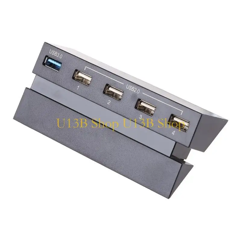 U13B 5 Port HUB لـ USB عالي السرعة لوحدة التحكم في الشاحن وتوسيع الفاصل لملحقات وحدة التحكم