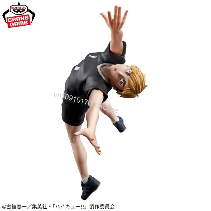 Op voorraad Bandai Haikyuu!! POSING FIGUUR miya attsume miya osamu Originele Anime Figuur Model Speelgoed Collecties Desktop ornamenten