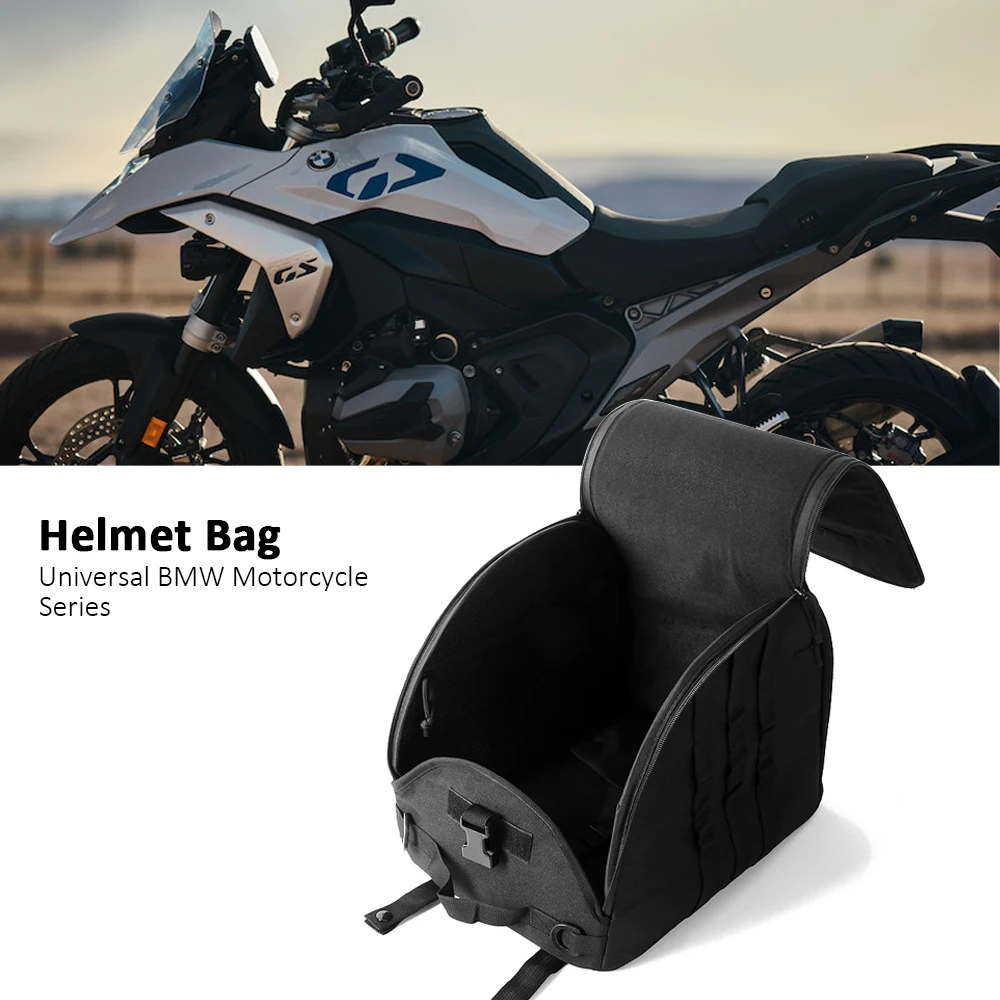 Motorcycle Helmet Bag Lightweight Storage Carrying Large Capacity For BMW R1200GS R1250GS R1300GS ADV R1200RT R1250RT R18 RNINET