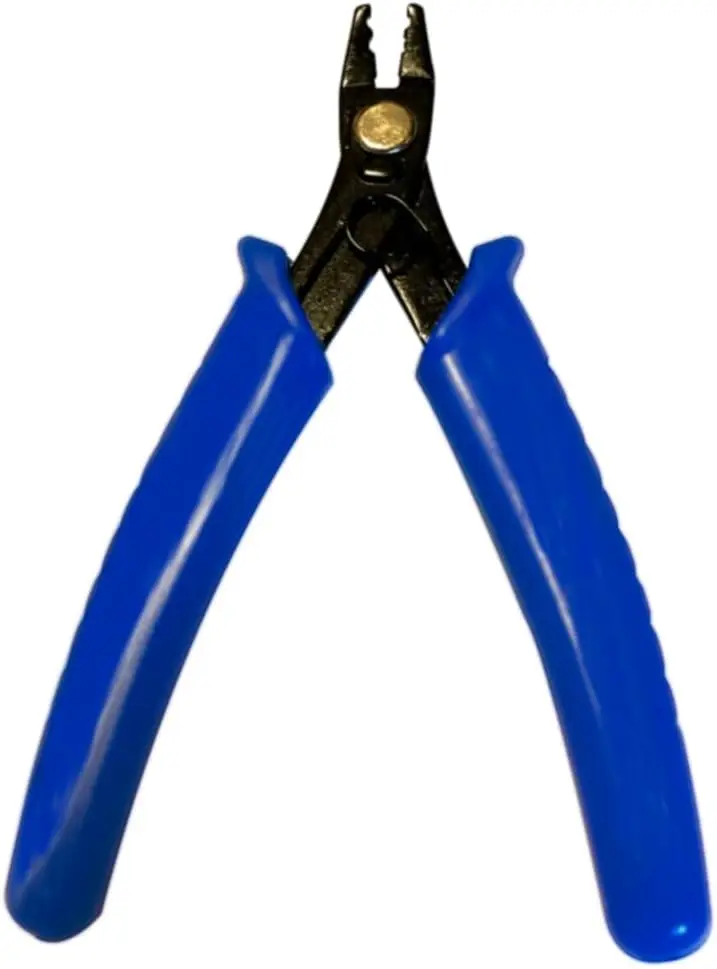 

Jewelry Crimping Pliers with PVC Handle for Beading DIY Crafts, Easy-to-Use Tool