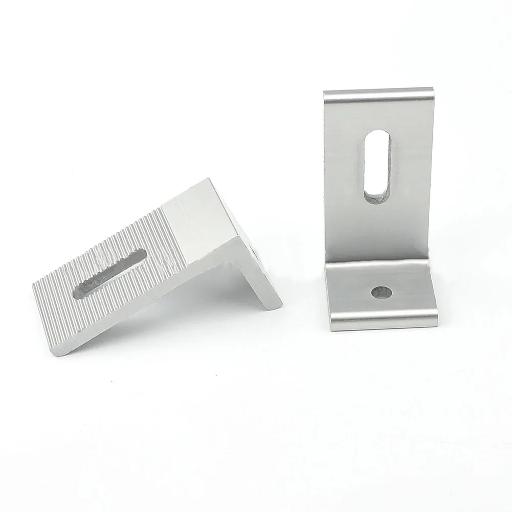 جودة عالية رائجة البيع سهلة التركيب لوحة طاقة شمسية تصاعد قوس الملحقات سبائك الألومنيوم 90 درجة ل RV