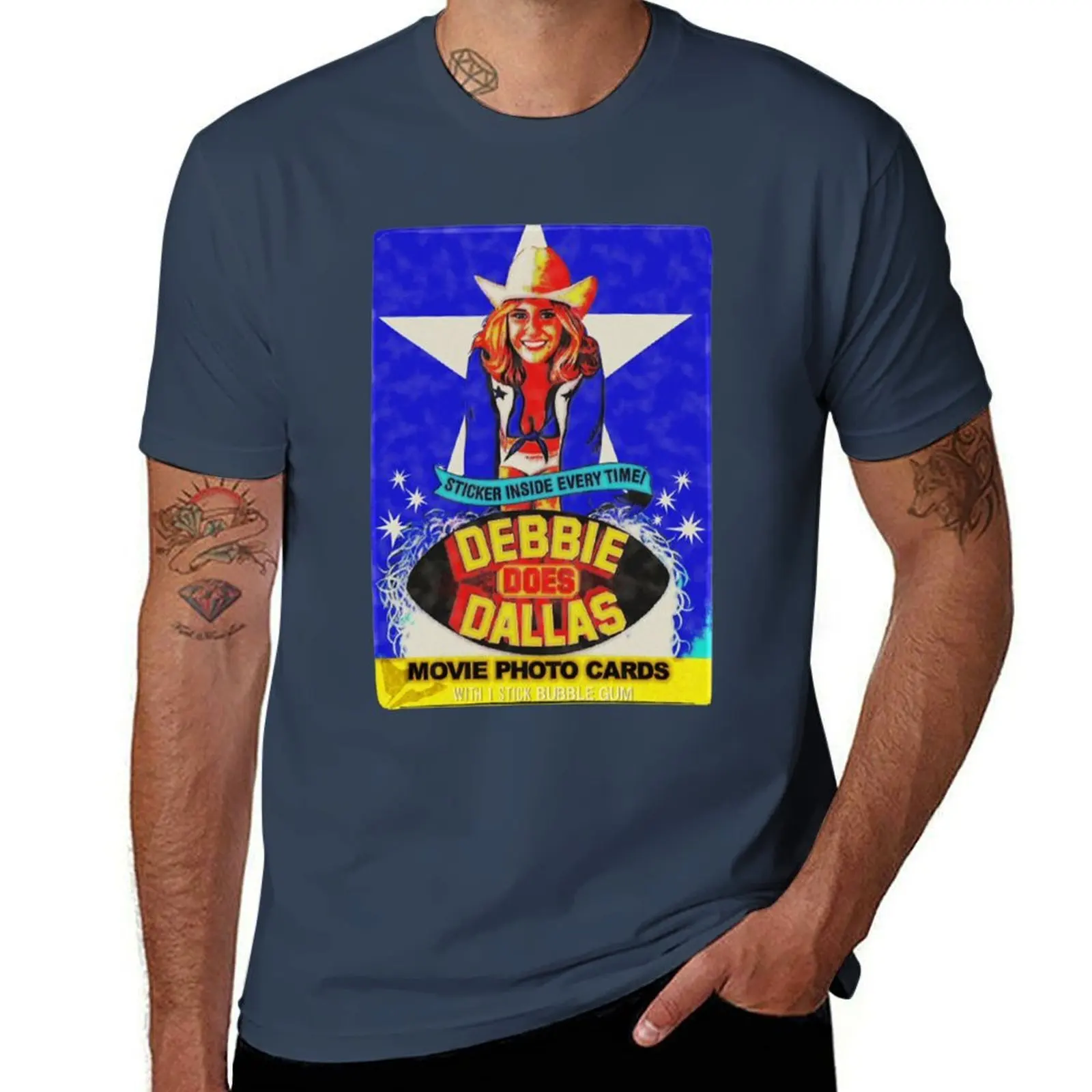 

Vintage Trading Wax Debbie Dallas Does Card Pack T-Shirt Large Size Basic Casual T-Shirt