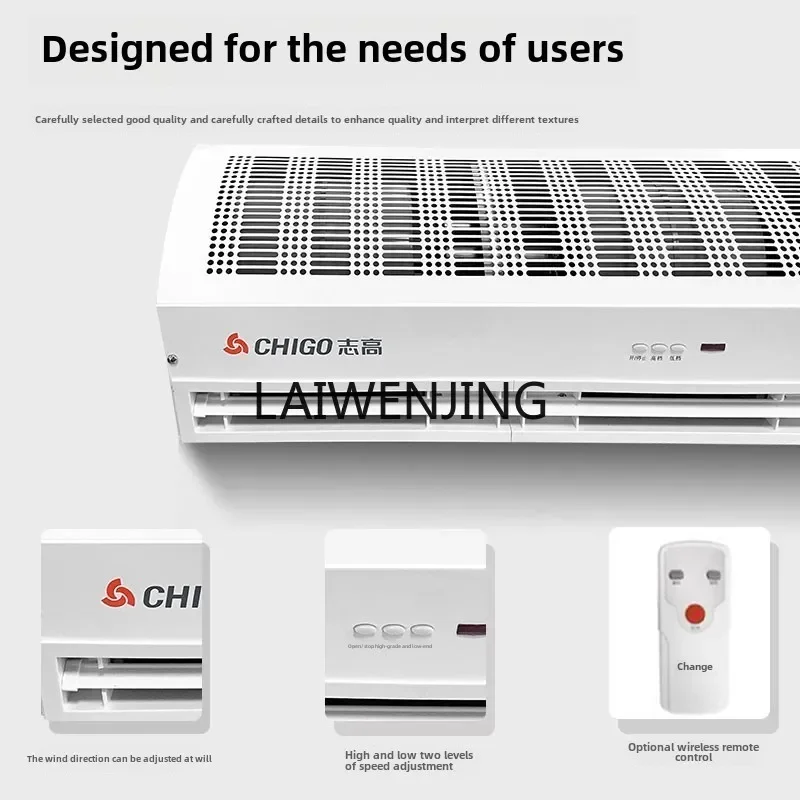 MJY tenda d'aria per porta silenziosa commerciale industriale per celle frigorifere anti-mosca speciale