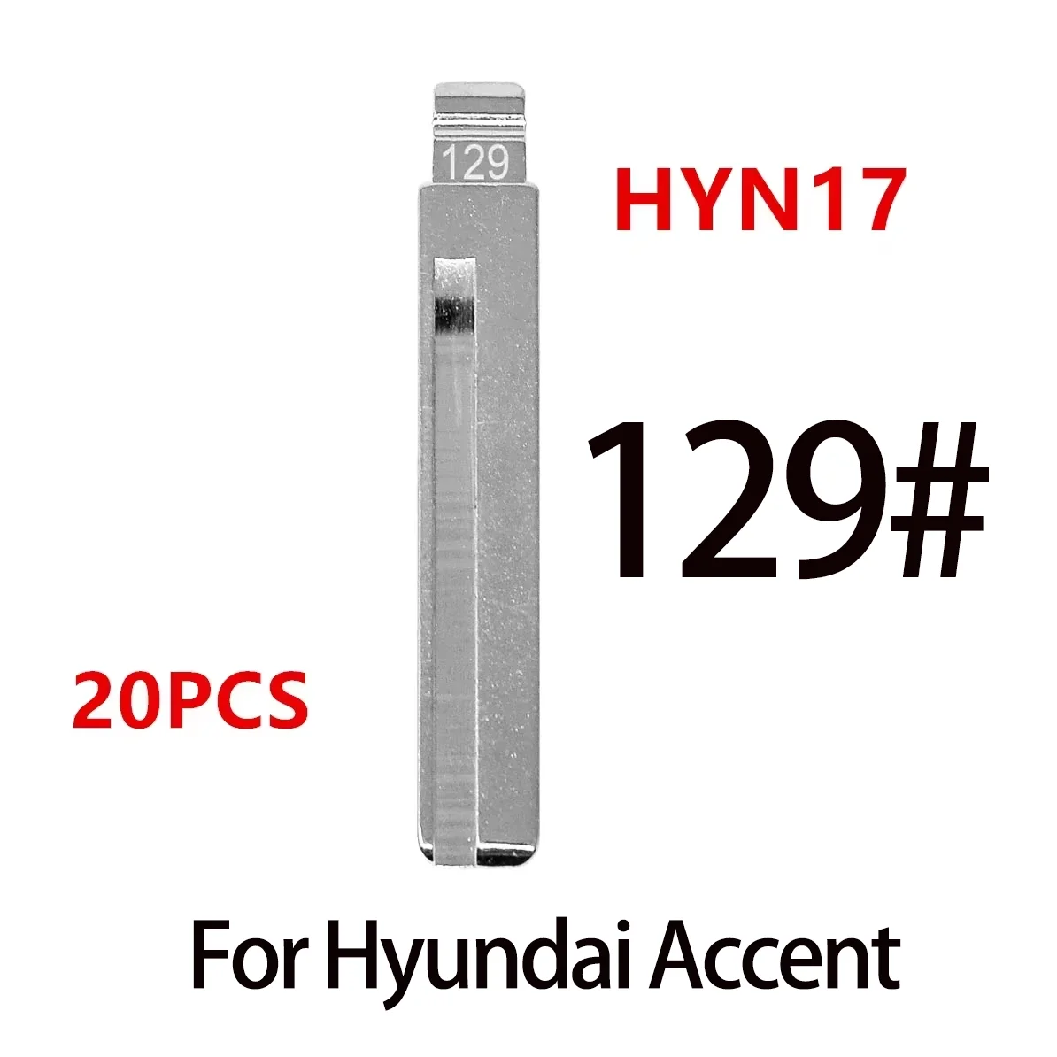 20pcs HYN17 Keydiy KD Xhorse VVDI Universal Flip Remote Key Blade for Hyundai Accent