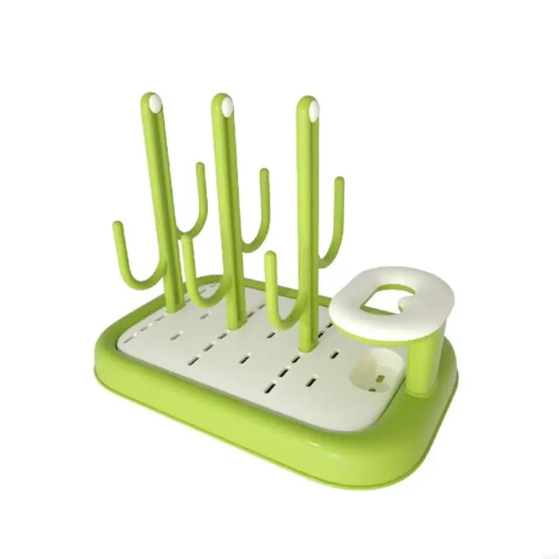 Plastic Milk Bottle Drying Stand Rapid Water Drainage Nursery Essential