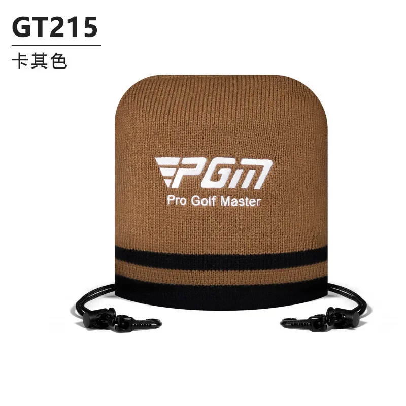 PGM Golf Club Head C over Knitted Iron Rod Set Hat Cover Elastic Rope Tie Neck Ball Embroidered Protective Cover