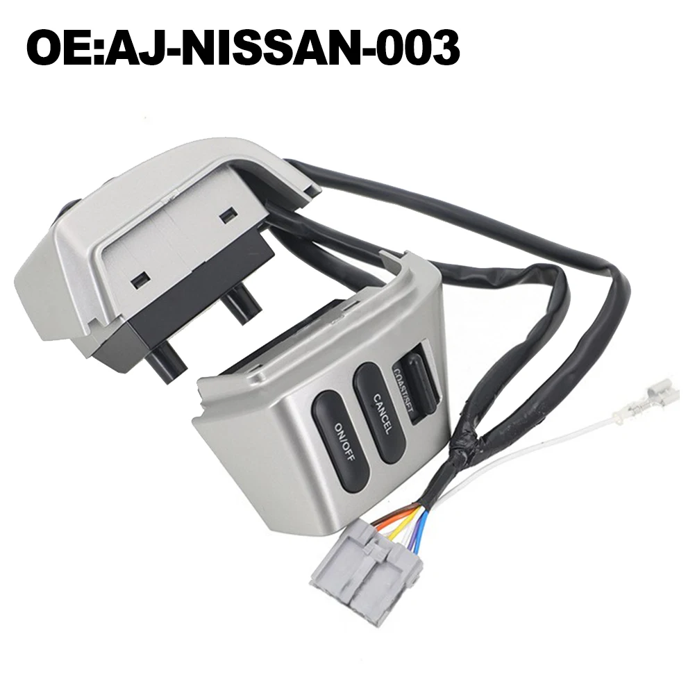 

Steering Wheel Cruise Control Button Switch Compatible with For Nissan For Sylphy Classic and Livina Model Years 2005-2019