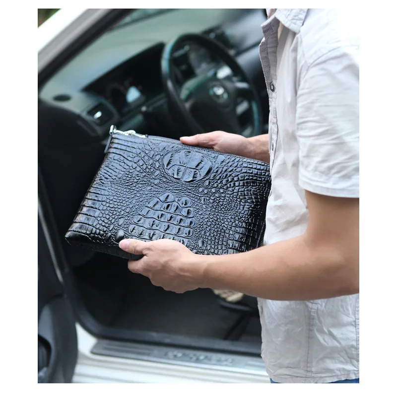 borsa-da-polso-classica-nera-da-uomo-in-vera-pelle-con-stampa-coccodrillo-portacarte-e-portamonete-con-cerniera