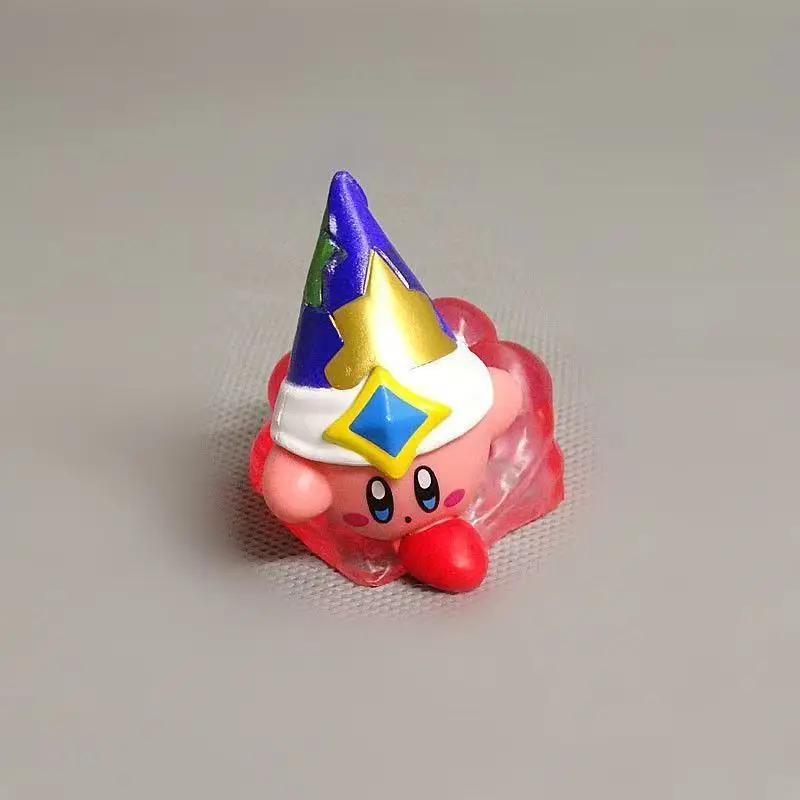 Game Kirby Magician Serie Figur, niedliche Cartoon-Charaktere, Schreibtischdekoration, PVC-Modell, Sammlerstück, Geburtstagsgeschenk für Fans – Detail 7