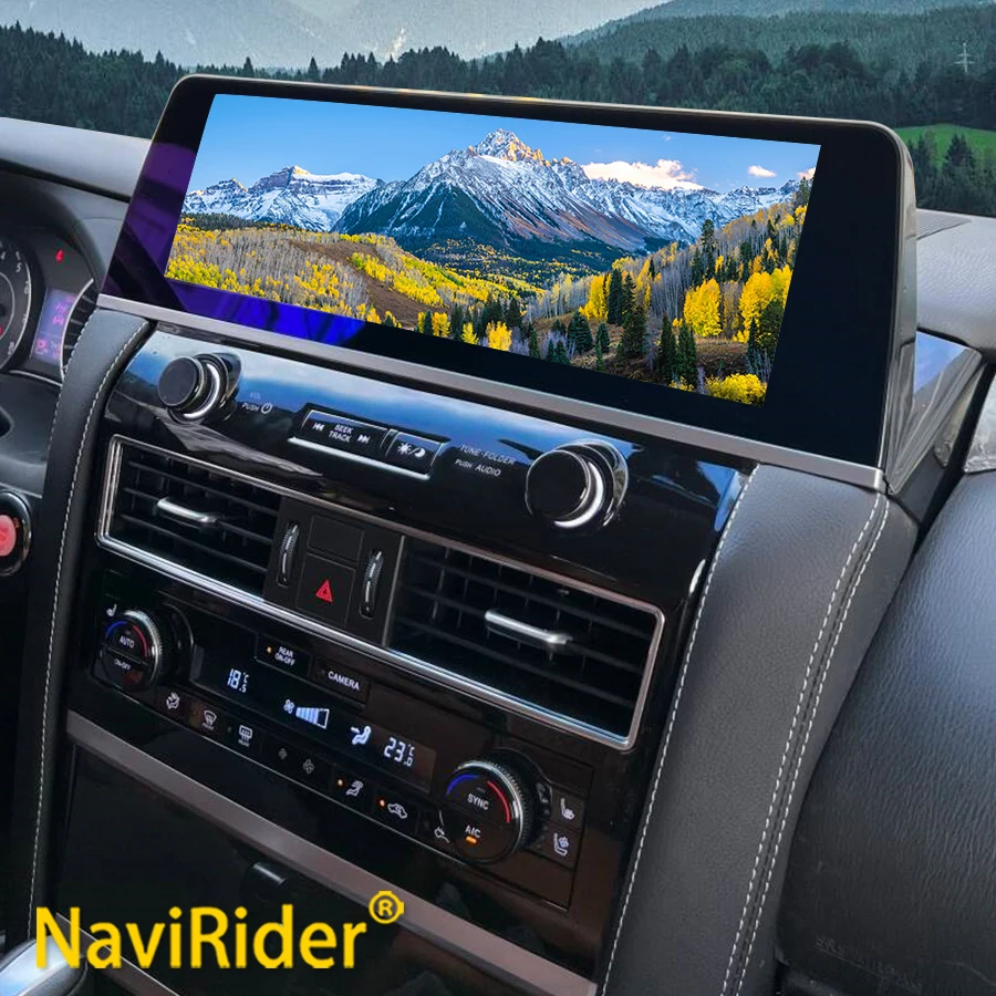 16.3 Inch Auto Radio Full Touch Screen Android For Patrol Y62 Armada Platinum Edition 2010+ Car GPS Navigation Multimedia Player