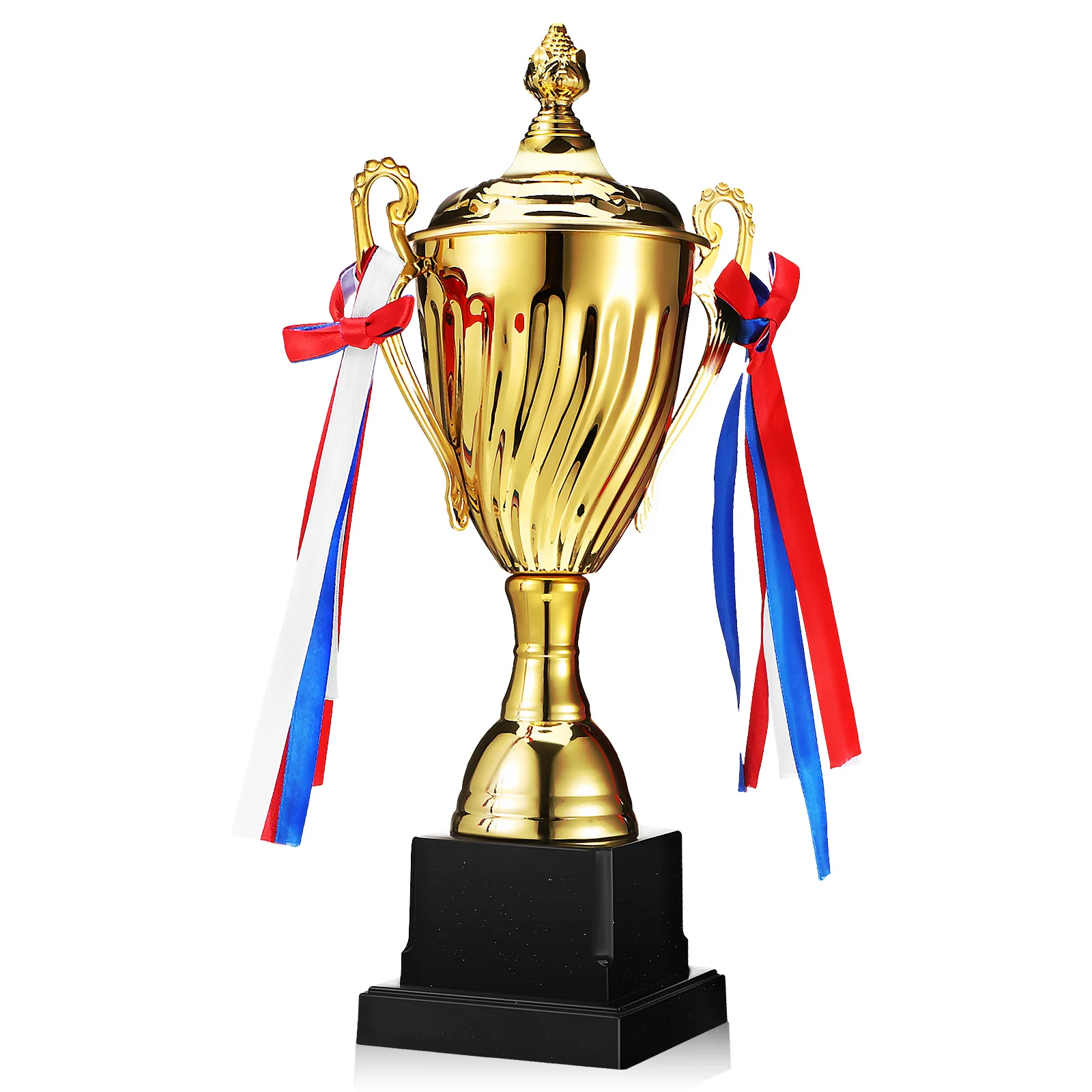 

Metal Trophy Holiday Supplies Large Running Cup Big Football Award Winner Child Soccer