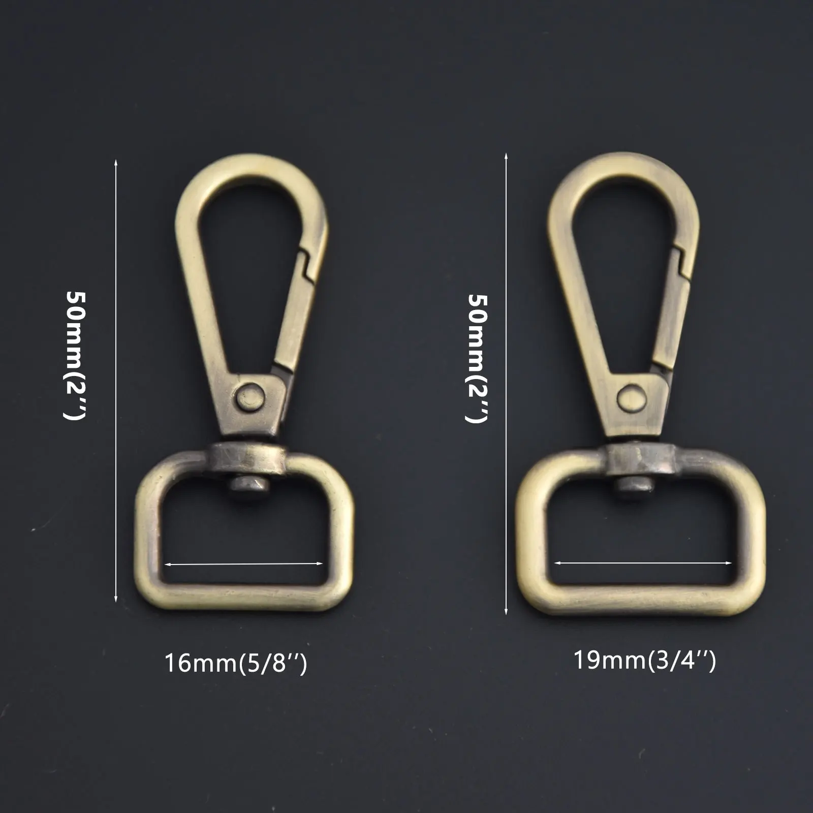 5pcs Metal Snap Hooks Clasps Strap Buckles Lobste Clip Hook For Keychain Bag Key Rings Making Bag Chain Part Craft Sewing