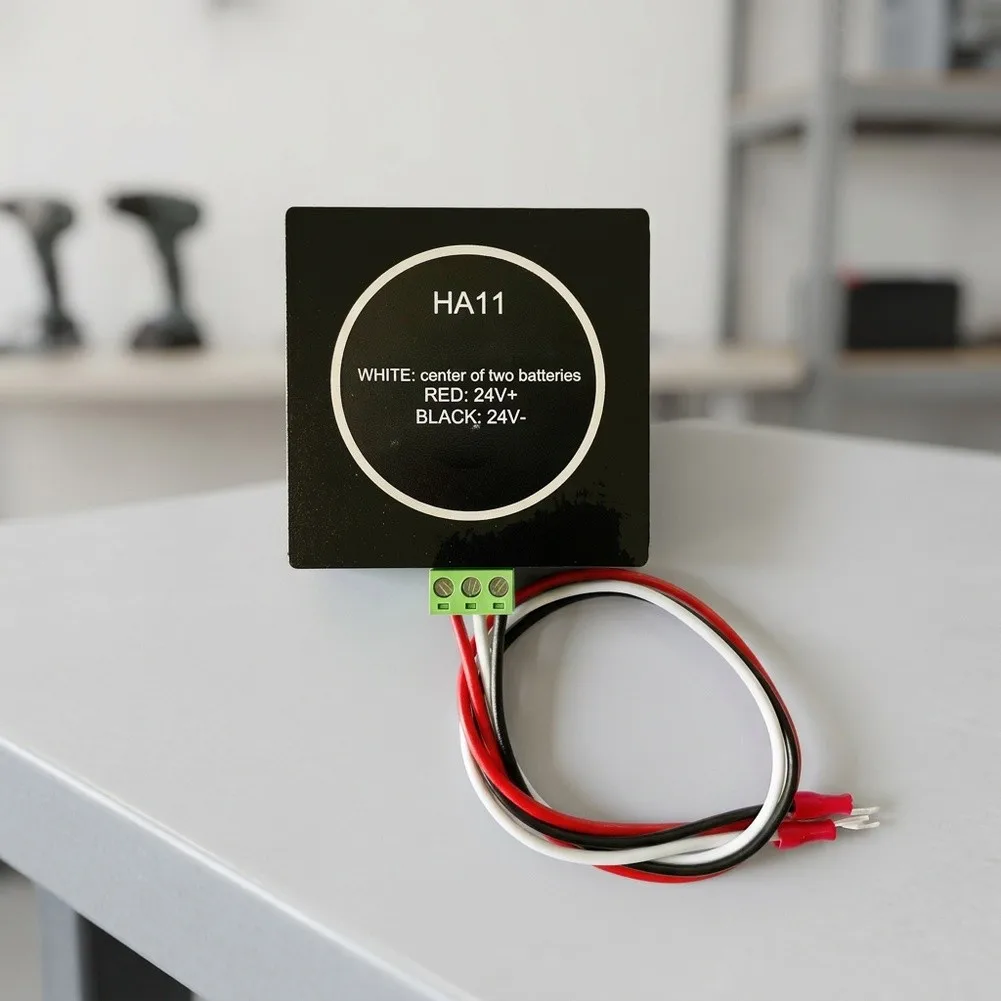 24V Wireless For Battery For Equalizer for 12V For Battery Pairs Monitoring IP67 Dustproof Waterproof 66x66x23mm