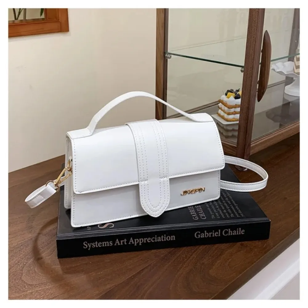

Simple Handbag Spring and Summer New Fashion Small Square Bag Texture Foreign Style Shoulder Messenger Bag