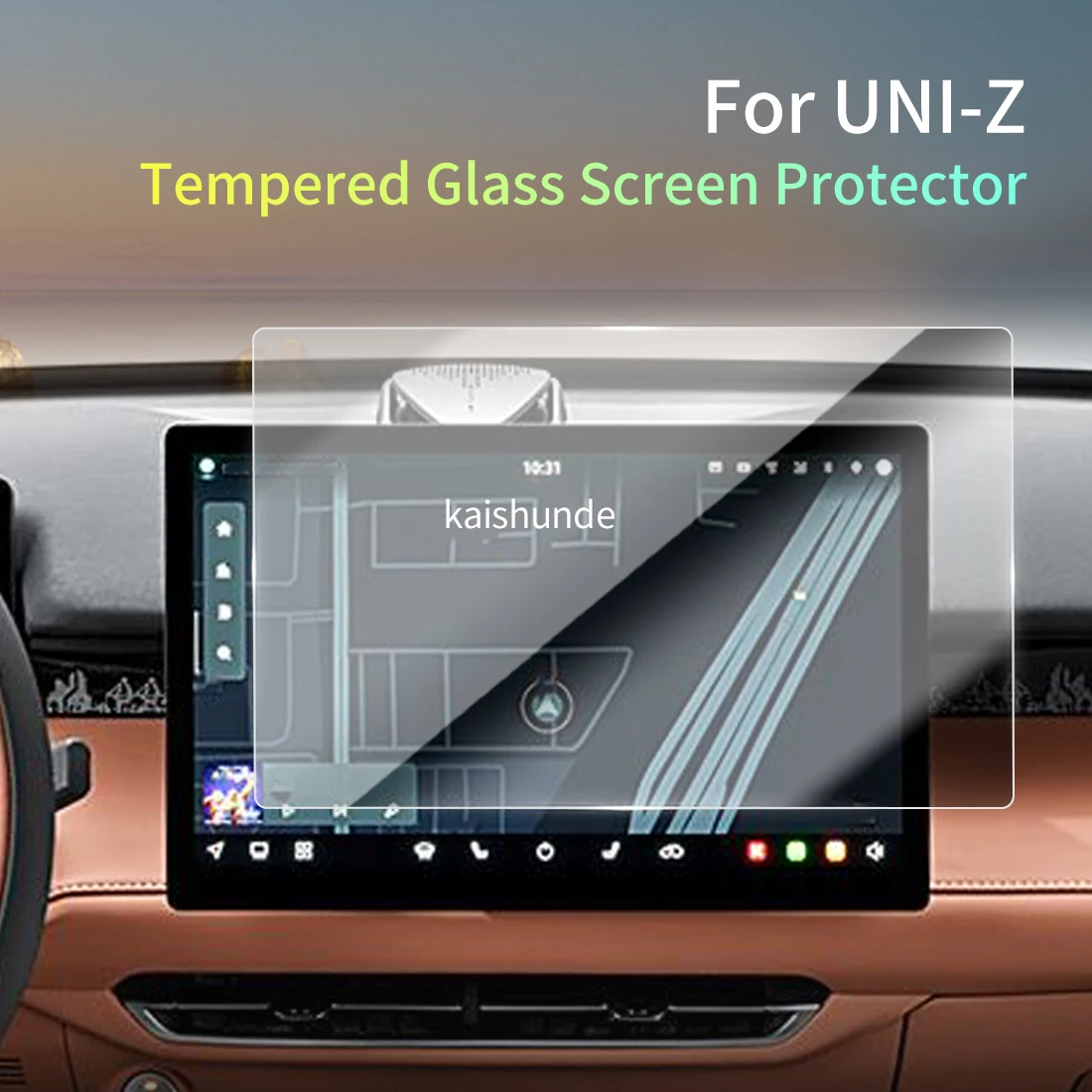 

Защитная пленка из закаленного стекла для дисплея навигации Changan UNI-Z 26 (наклейки на автомобиль)