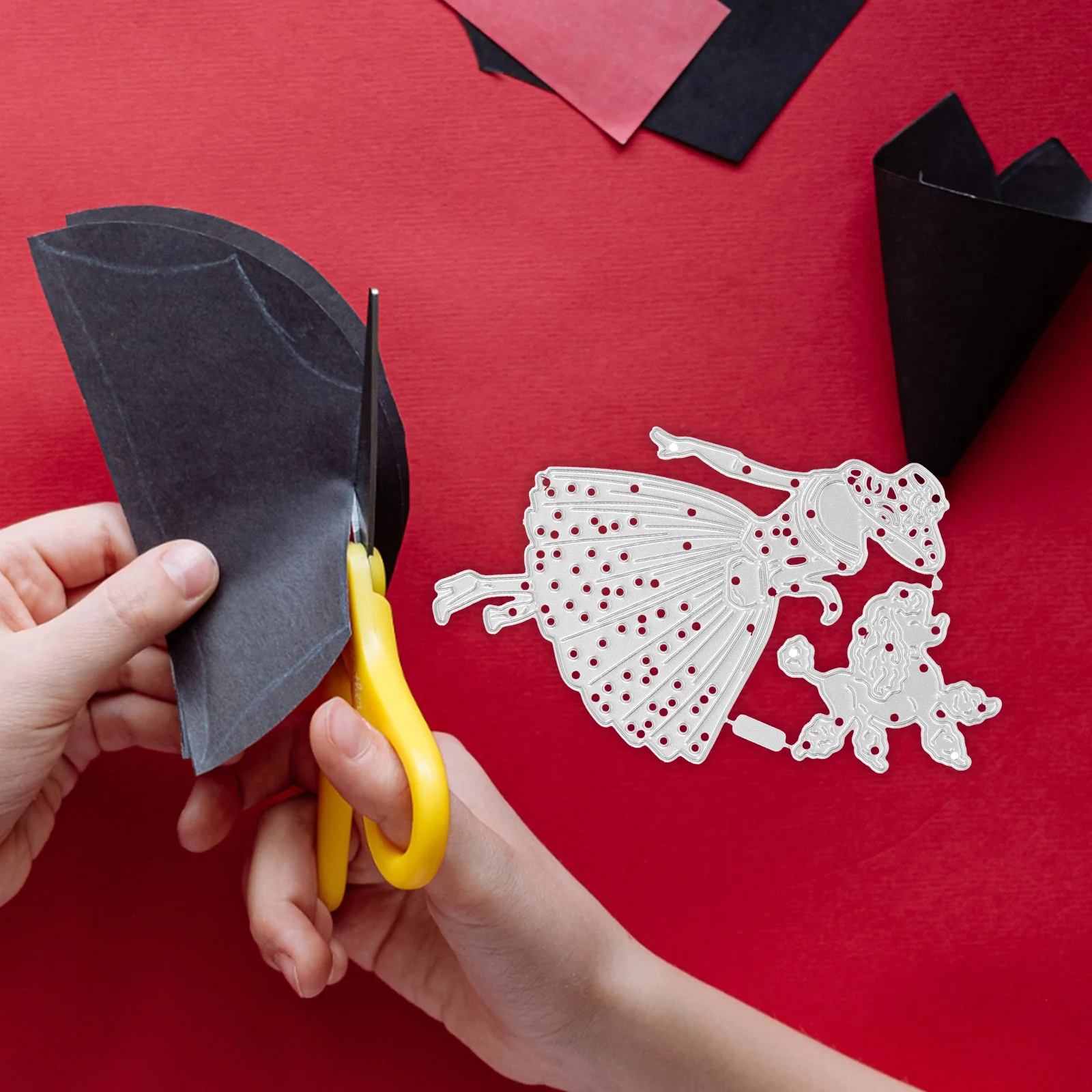 

DIY Beauty Flower Metal Carbon Steel Cutting Dies H Embossed Etching Mold Card Making Photo Album Craft Supplies Reusable