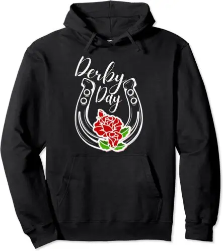 Polarshe 150th Derby Horse 2024 Derby Party Horse Racing Unisex Hooded Sweatshirt