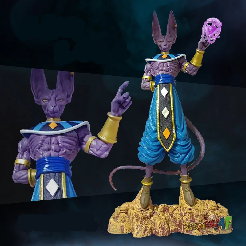 30cm Dragon Ball Super God Of Destruction Beerus Figure PVC Anime Action Figure Gift Collection Model Statue Adult Children Toys