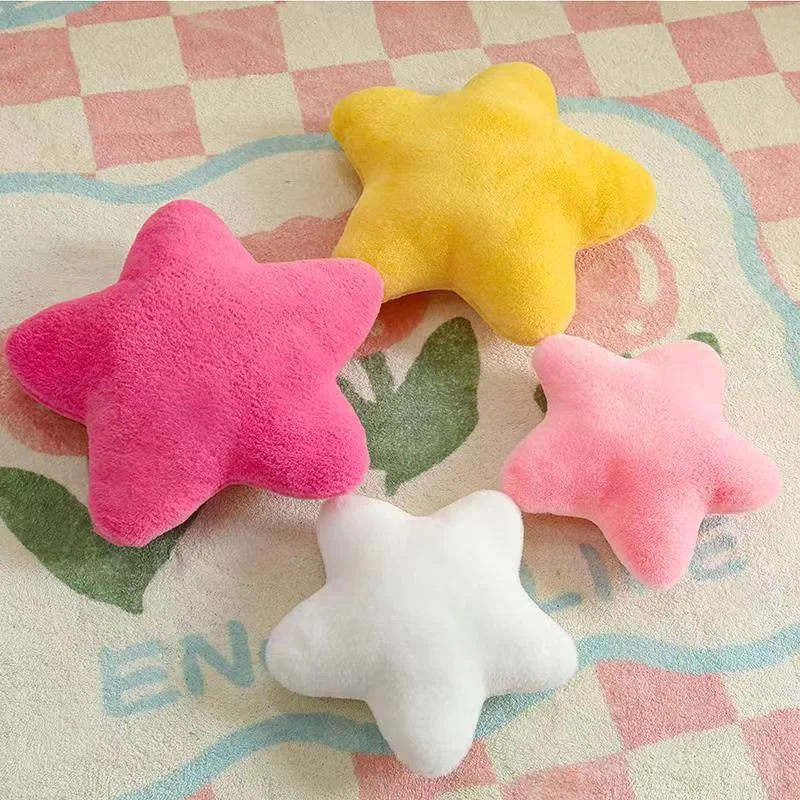 20x20cm Cartoon Star Pillow Student Nap Pillow - Office Seat Cushion Bed Decor