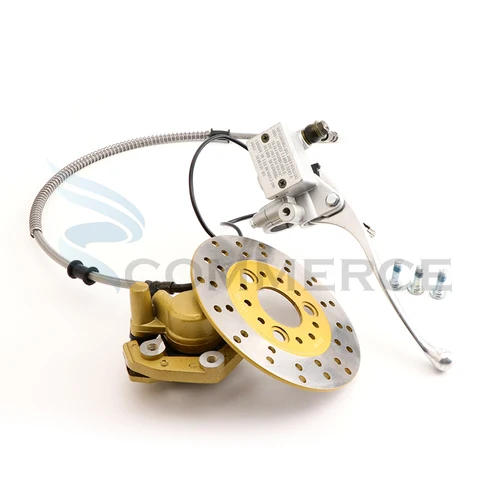 Imagen 2 del producto Cilindro maestro de freno de disco delantero, conjunto de pinza hidráulica para Honda Z50 Z50A Z50J Z50R Yamaha Jog BWS100 YW100 BWS50 YW50 Zuma