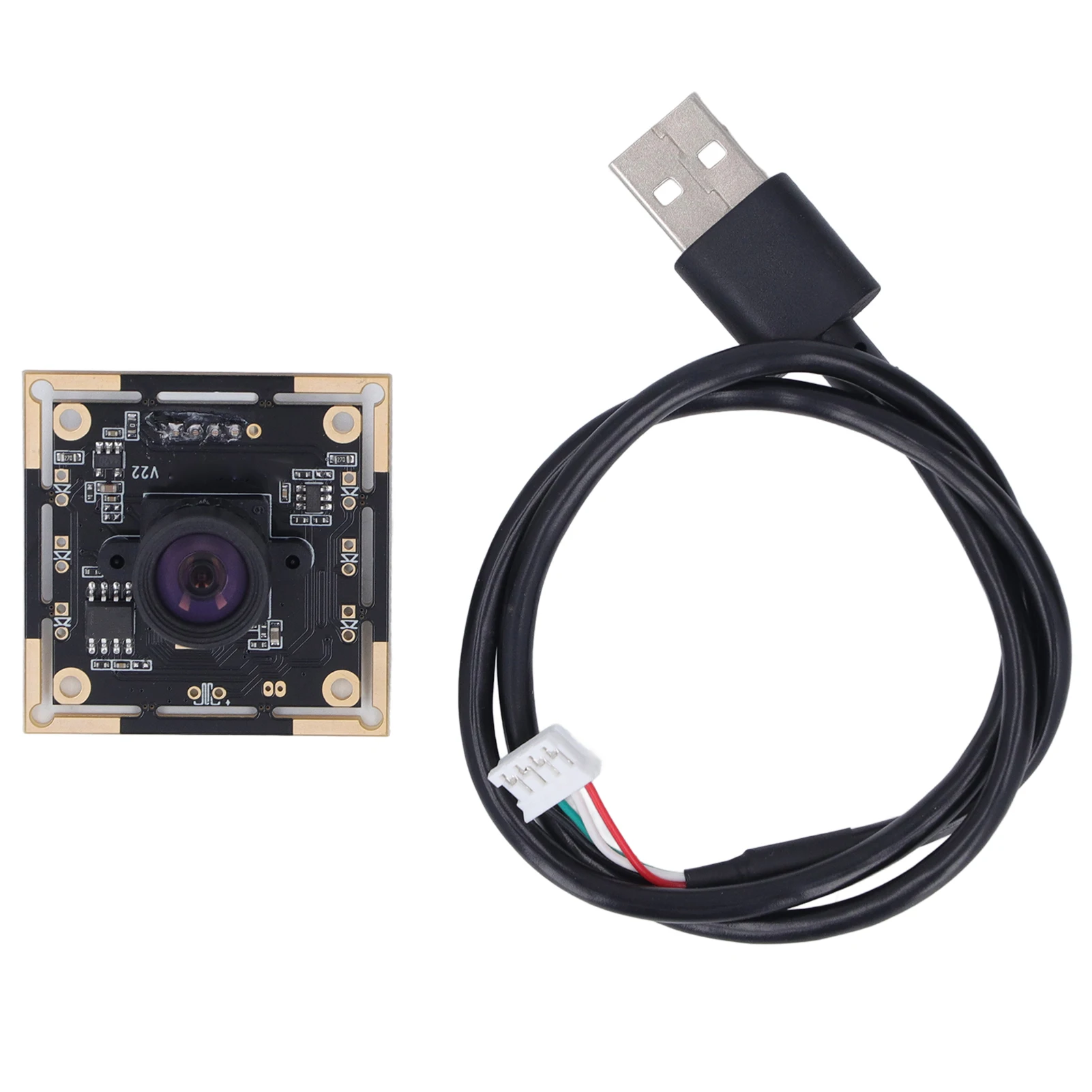 1MP Camera Module USB2.0 Output Computer Camera Board 100 Degree with Distortion Panorama Camera Module USB Camera Module