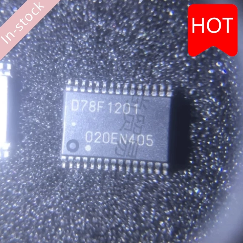 Nuevo UPD78F1201MC-CAB-AX UPD78F1201MC UPD78F1201MC-CAB D78F1201 SSOP30 100% chip IC de marca Original