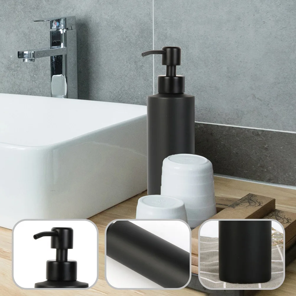 

1pc Household Pump Travel Refillable Shampoo Bottle Portable Soap Dispenser Container Reusable Press Type Bottle For