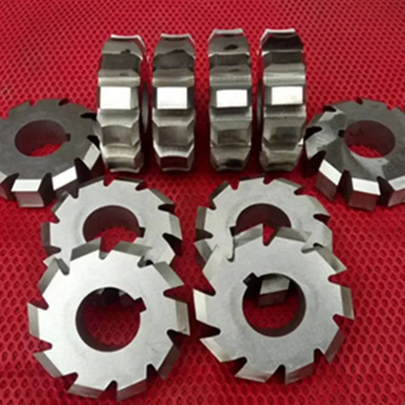 M1 M2 M3 M5 M6 M10 PA30 Involute Gear Milling Cutter Rectangular Spline Milling Cutter Disc Customize Gear Cutter