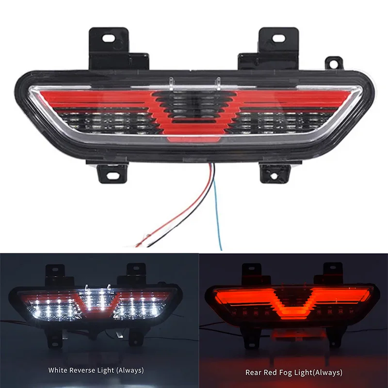 

Reflector Warning Lamp For Ford Mustang US/EU Ver. 2015 2016+ US/EU Ver. 2018+ Reverse Lamp LED Brake Light Rear Bumper Light
