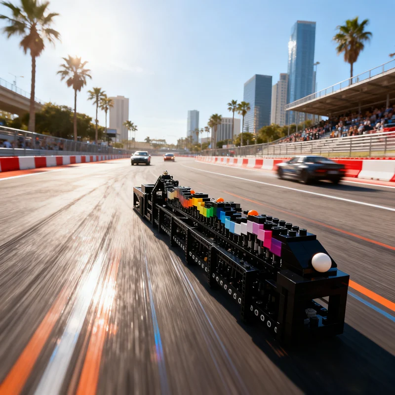 1988 pièces MOC Rainbow Wave GBC modèle technique blocs de Construction Construction bricolage jouets créatifs idée cadeaux de noël brique enfants