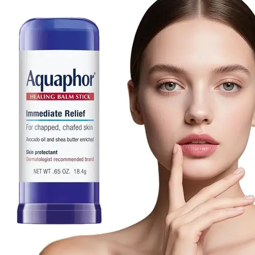 Imagen 2 del producto 18.4g Aquaphor Repair Stick Bálsamo labial Nutre Hidratación antiseca de larga duración Cuidado de los labios para bebés y adultos