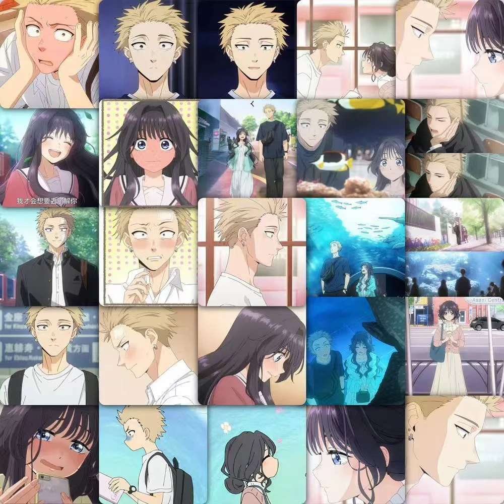 

10/30/59pcs Kaouruko Waguri Rintaro Tsumugi‌ Stickers The Fragrant Flower Blooms With Dignity Sticker Romantic Decal Waterproof