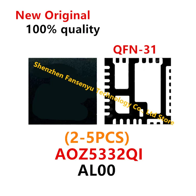 (2-5piece)100% New AOZ5332 AOZ5332QI AL00 ALOO QFN-31 Chipset