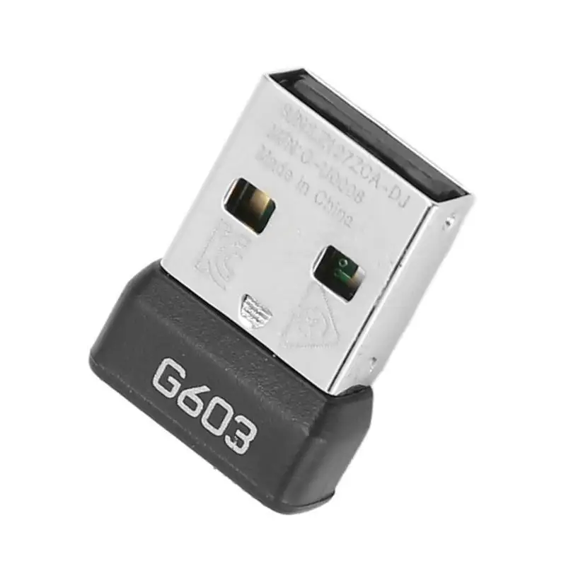 جهاز استقبال ماوس عالي الأداء 652F لماوس لاسلكي G603 بتصميم مدمج اتصال موثوق به لملحقات الكمبيوتر المحمول #3