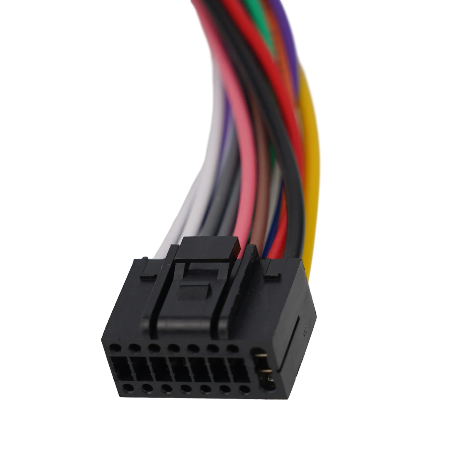 

16Pin Car Stereo Radio ISO Wire Harness Extension 60cm Cable For Android Player 60cm Replacement Automobiles Parts