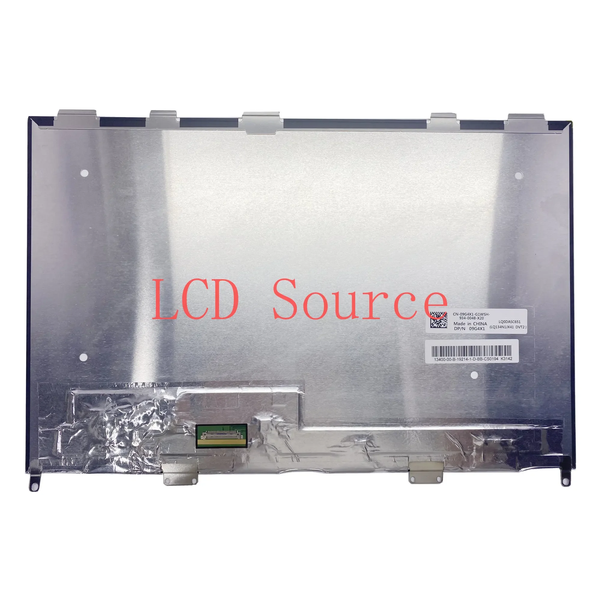 LQ0DASC651 LQ134N1JX41 DVT2 Single Panel 1920X1200 FHD LCD Screen Non-Touch