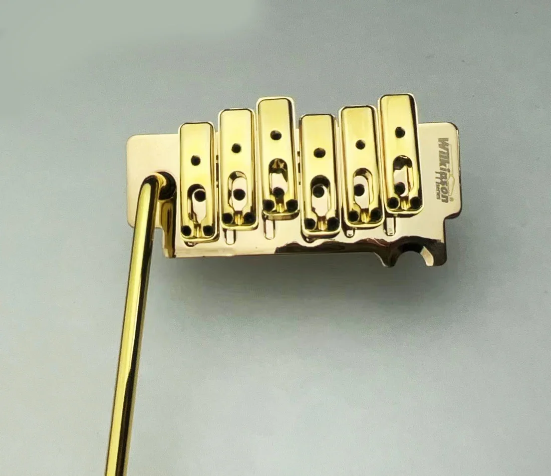 

. Licensed Knife Edge Type 2 Back Point Double Swing Electric Guitar Tremolo Bridge WOV10