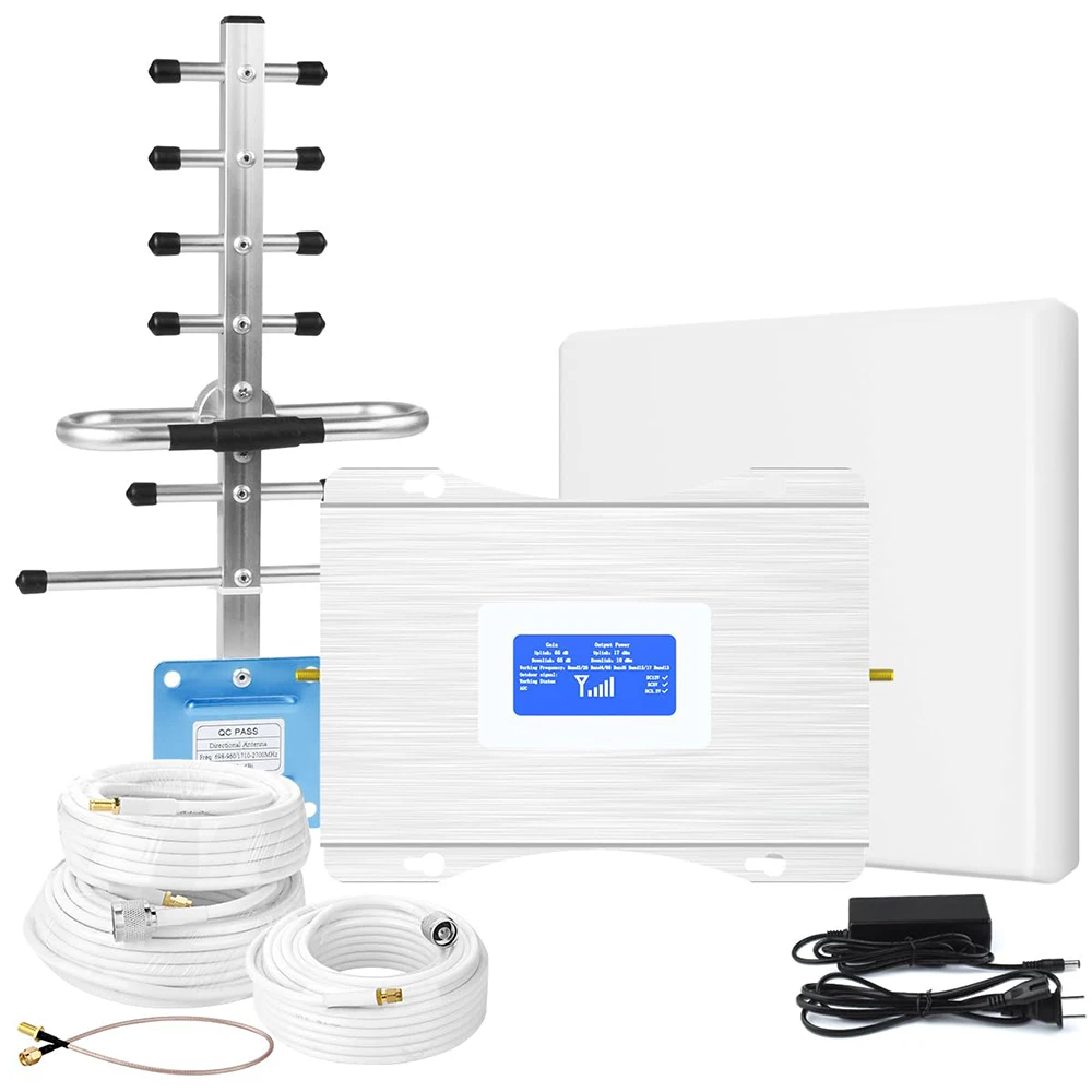 AMPLIFICADOR DE señal móvil 5G 4G LTE, antena gsm para exteriores, amplificador de señal