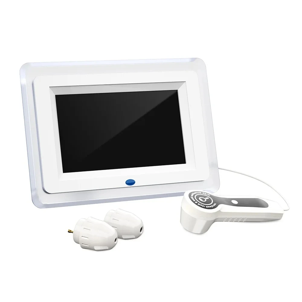 Máquina analisadora de 7 polegadas, detector de couro cabeludo, detector de folicos, display HD, analisador de pele profissional 50X/200X, lupa de pele