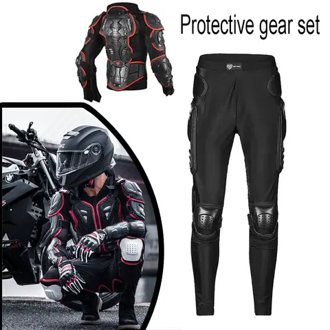 Motorcycle Jackets Men's Full Body Armor Racing Riding Off Road Motorcycle Enduro Motorcycle Protective Sports Equipment