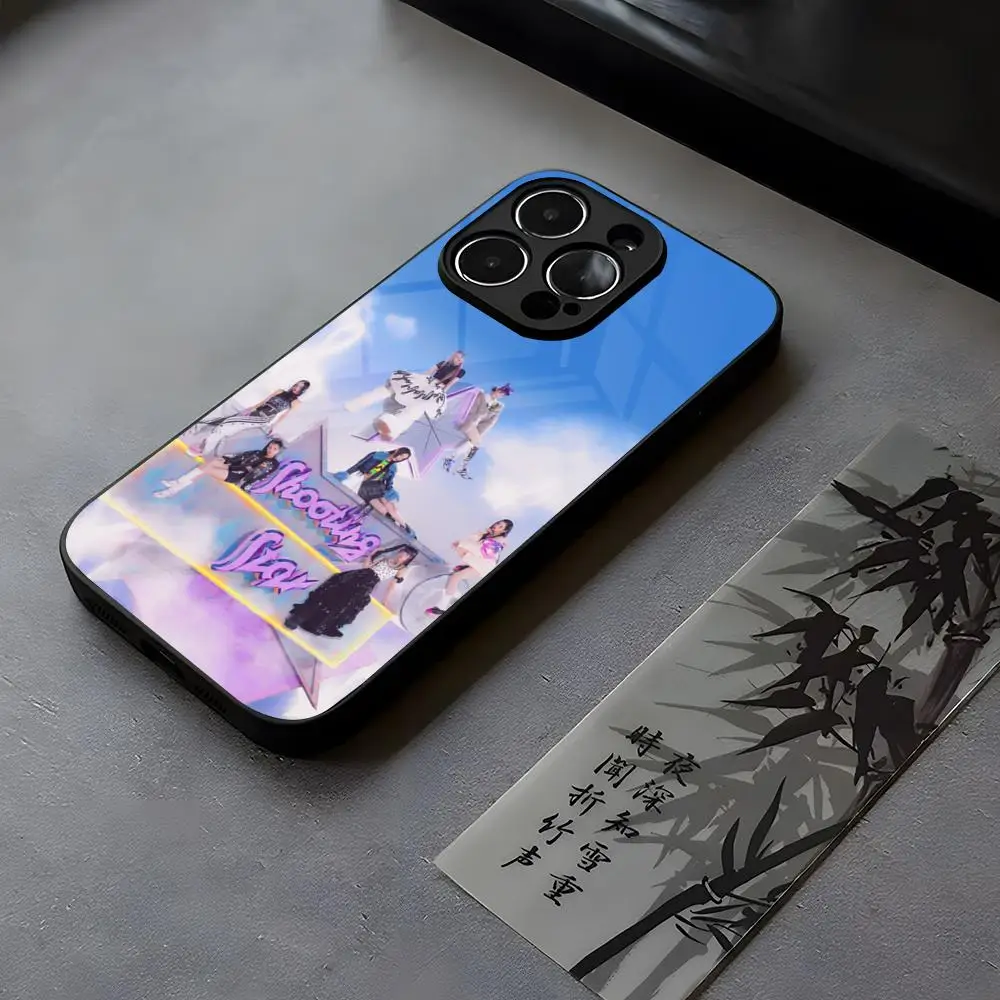 

Kpop X-XG Phone Case Tempered Glass For IPhone 14 15 16 13 12 11 Pro XS Max Plus Mini 16e Coque