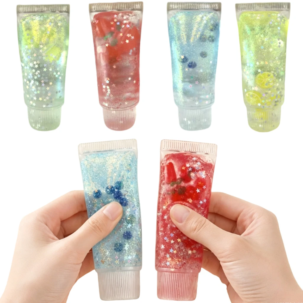 

Fruit Filled Maltose Toothpaste Stress Relief Toy Soft Slow Rising Deformable Squeeze Squishy Fidget Sensory Toy