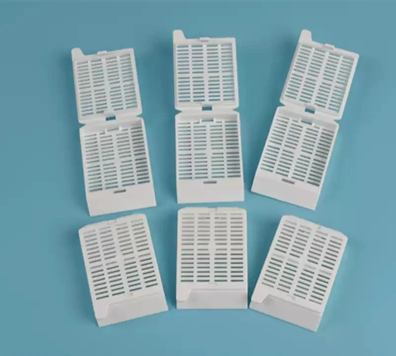 Long Strip Tissue Embedding Cassette Material With Break-Away Lid Histology Pathology Lab Tissue  fast shipping