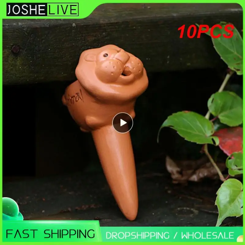 

10 шт., автоматический полив для ленивых растений