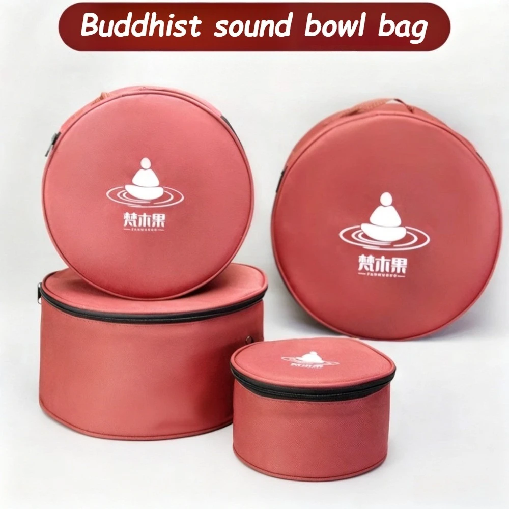 

Nepal Singing Bowl Storage Bag Protective Carry Case for Crystal Singing Bowls Portable Sound Healing Musical Instruments