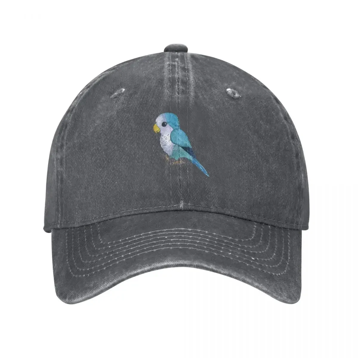 Very cute blue parrot Baseball Cap party Hat western Hat Sunscreen Women Hats Men's