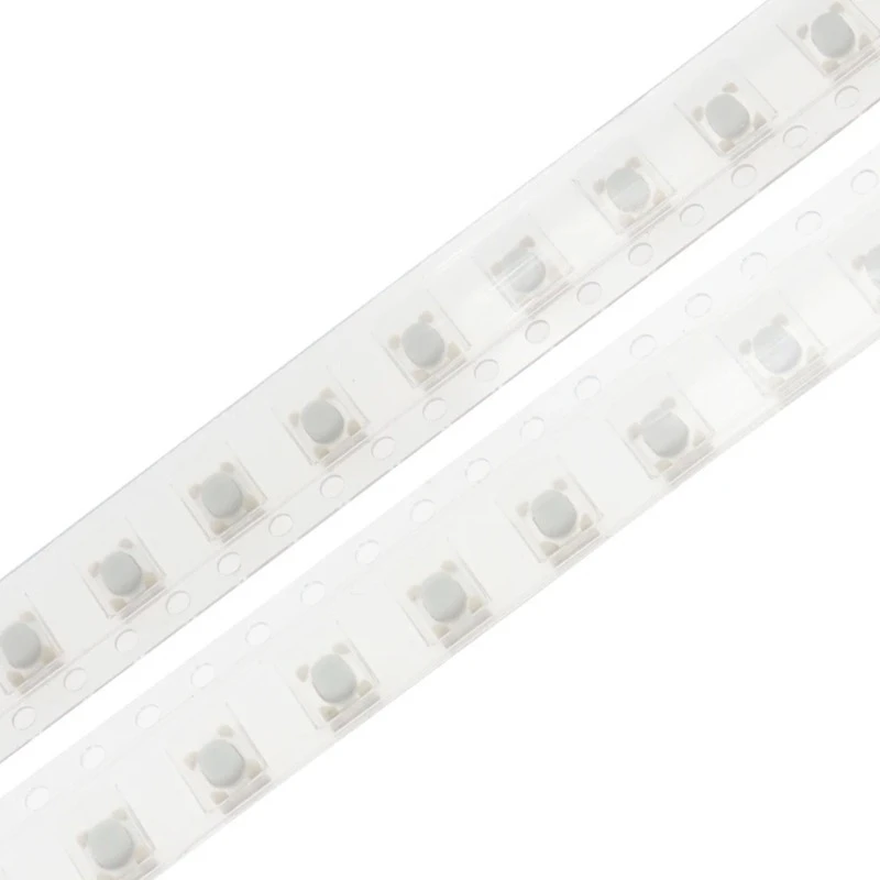 20個 DC12V 50mA 3 * 4 * 2.5mm パッチ 4フィート、タッチスイッチ、マイクロ/ボタンスイッチ SMD 4ピン 3X4X2.5MM ホワイト タクタイルタクト
