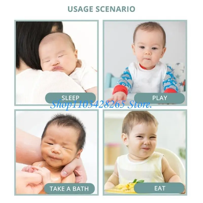 

Практичный нагрудник для кормления младенцев, хлопковый слюнявчик, мягкий и дышащий G2TE